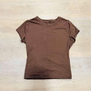 Hollister Brown Short Sleeve Women’s Tee